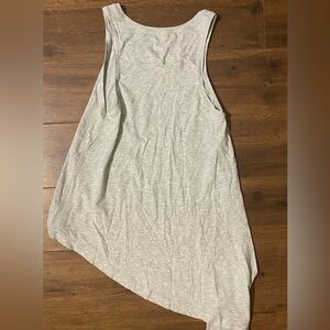 lululemon athletica Light Gray Racerback Tank Top